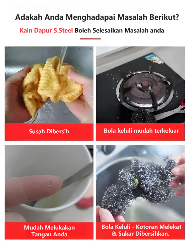 Kain Dawai Keluli (20 Helai)