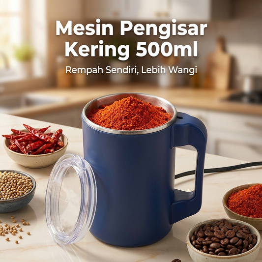 Mesin pengisar kering 500ml