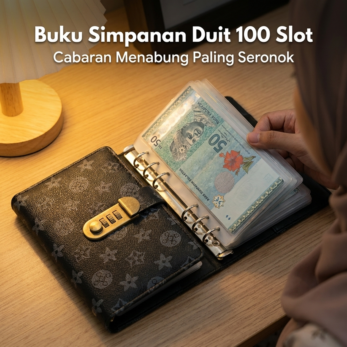 Buku simpanan duit 100 slot