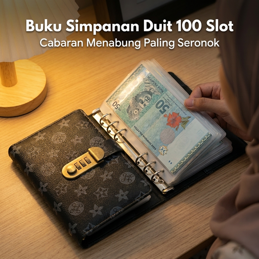 Buku simpanan duit 100 slot