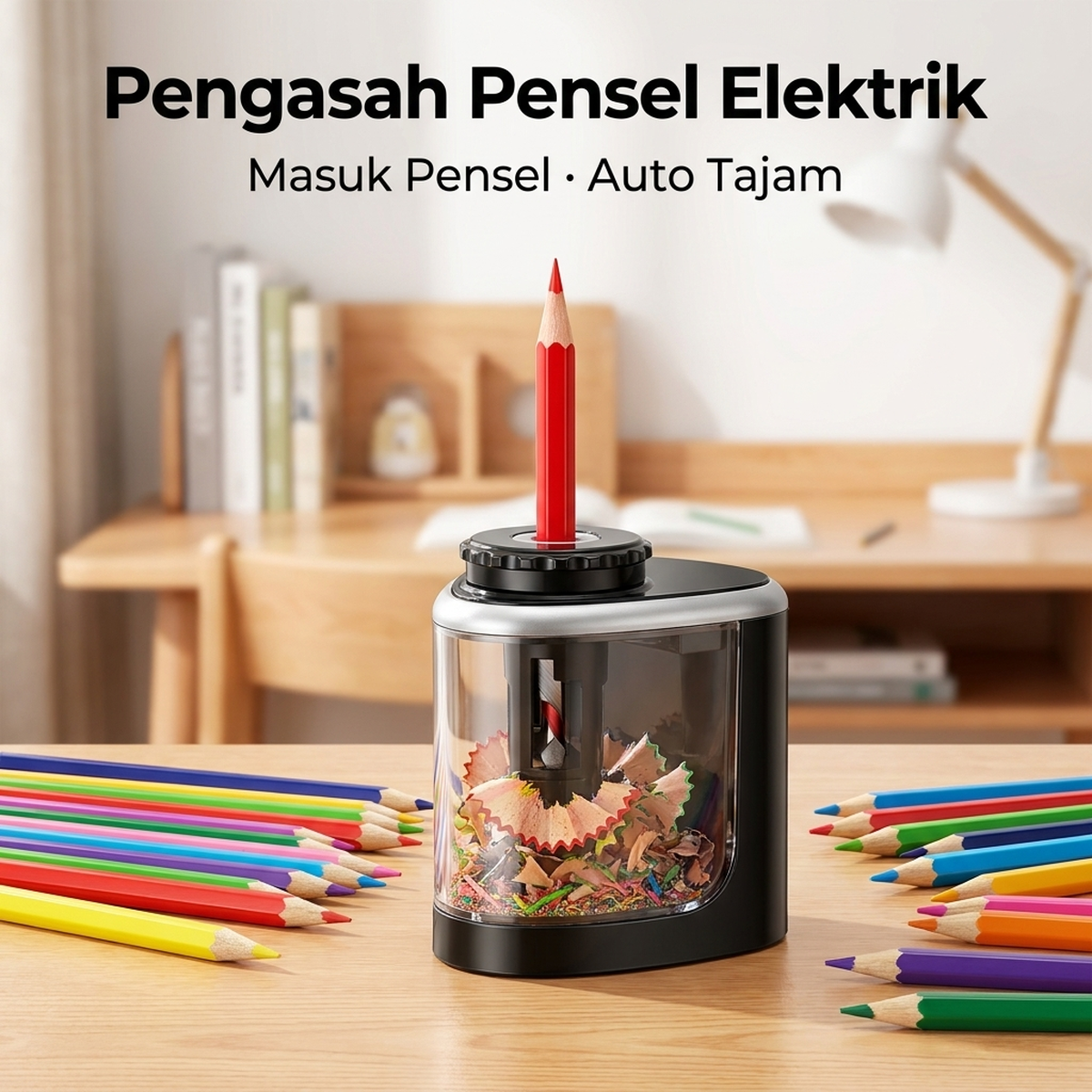 Pengasah Pensel Elektrik
