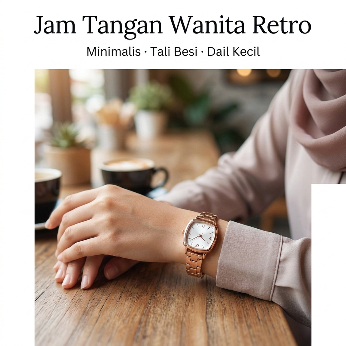 Jam Tangan Wanita Retro