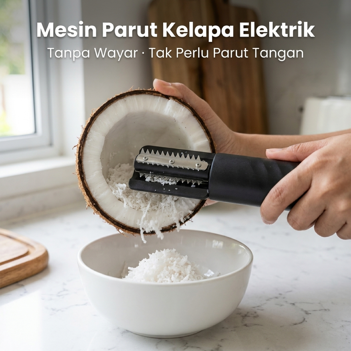 Mesin parut kelapa elektrik