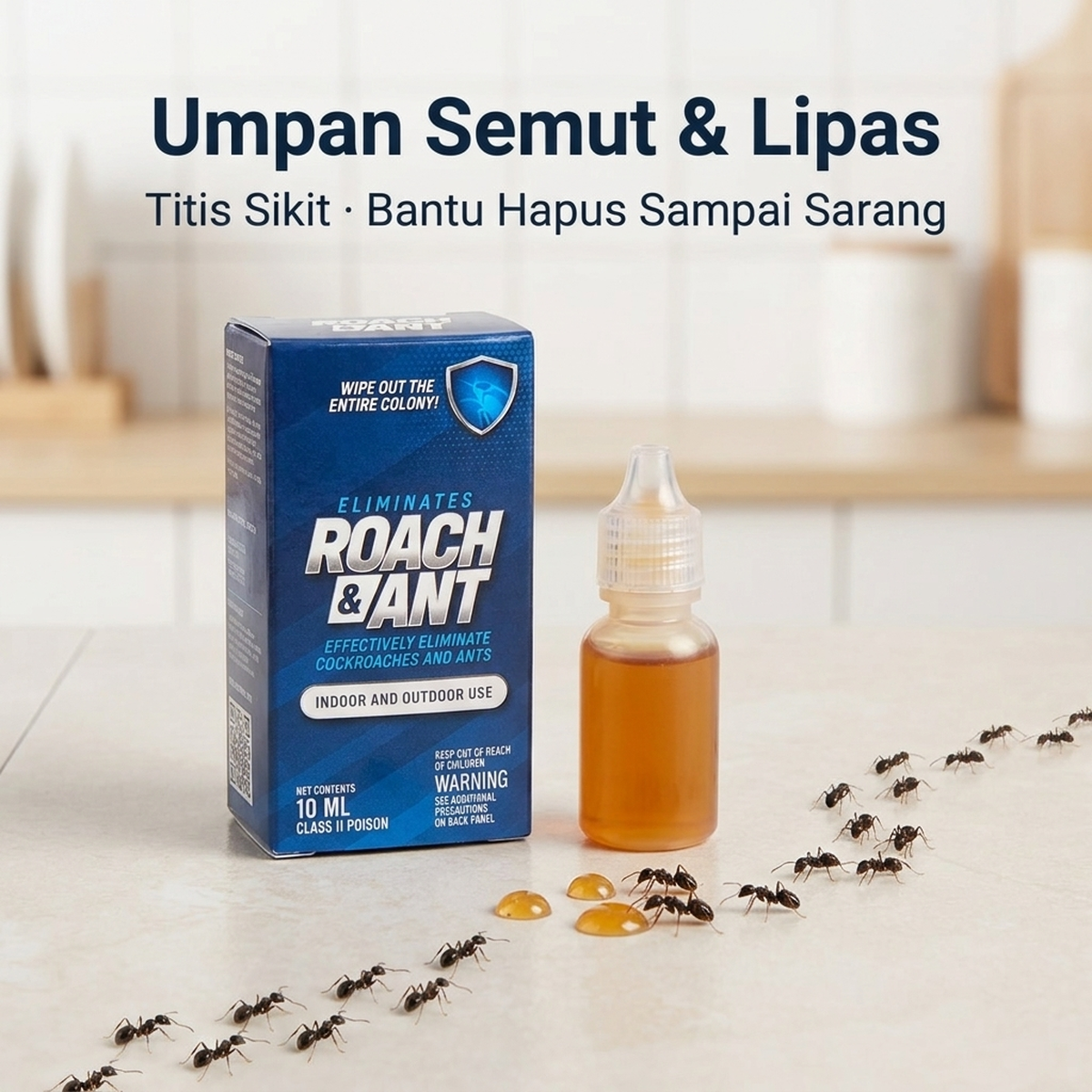 Umpan Semut & Lipas