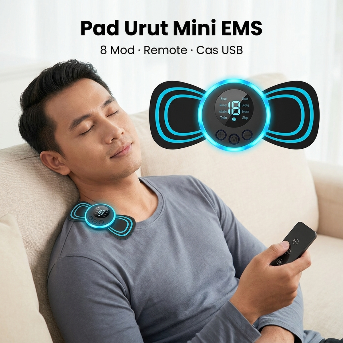 Pad Urut Mini EMS