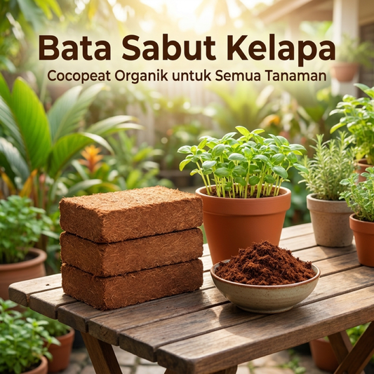 Bata sabut kelapa cocopeat