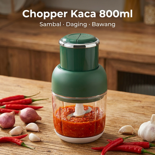 Chopper kaca 800ml