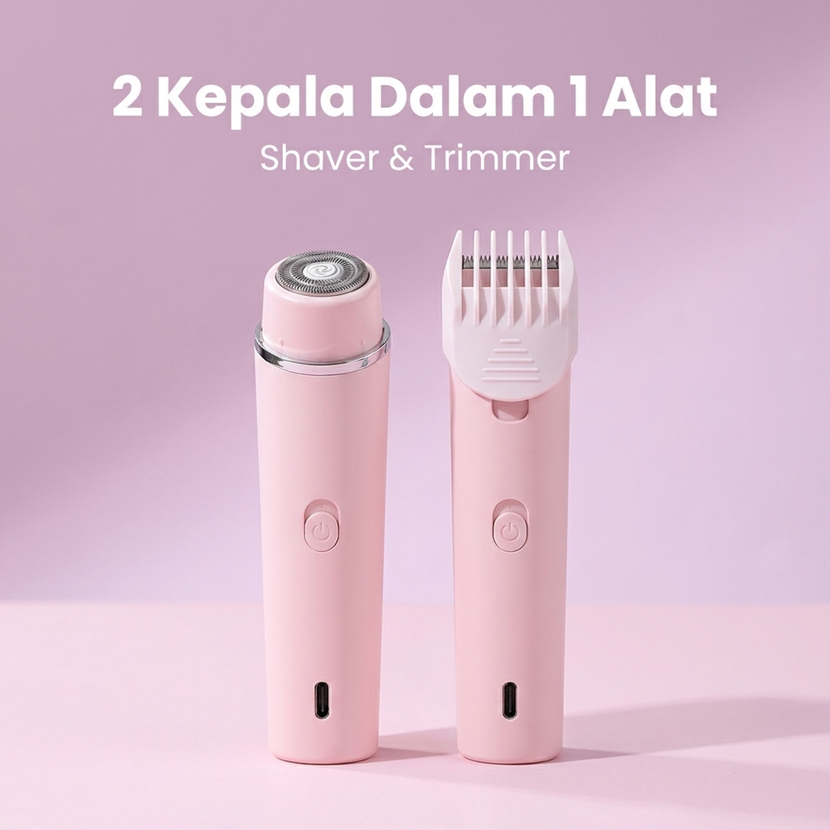 2 kepala dalam 1 alat