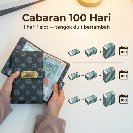 Cabaran menabung 100 hari