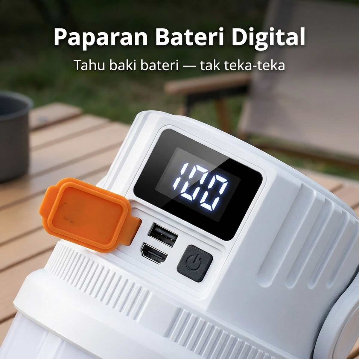 Paparan Bateri Digital