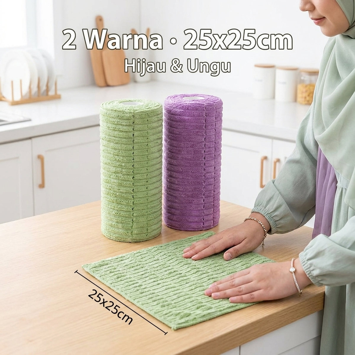 2 Warna · 25x25cm