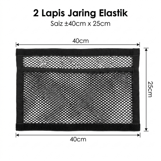 2 Lapis Jaring Elastik