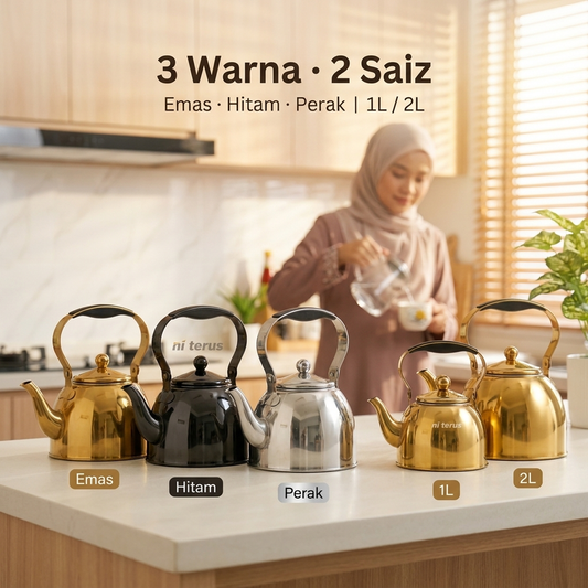 3 Warna · 2 Saiz