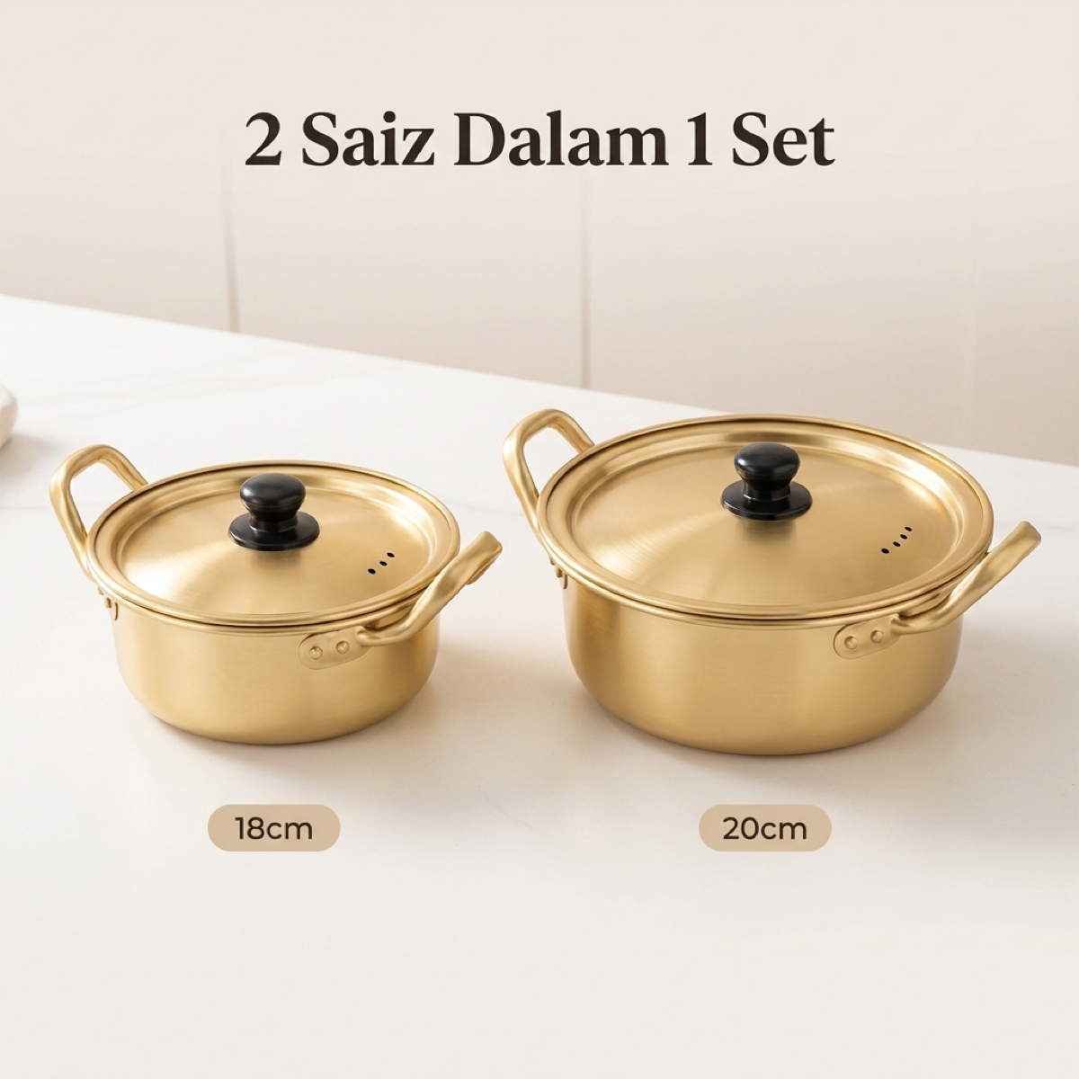 2 saiz dalam 1 set