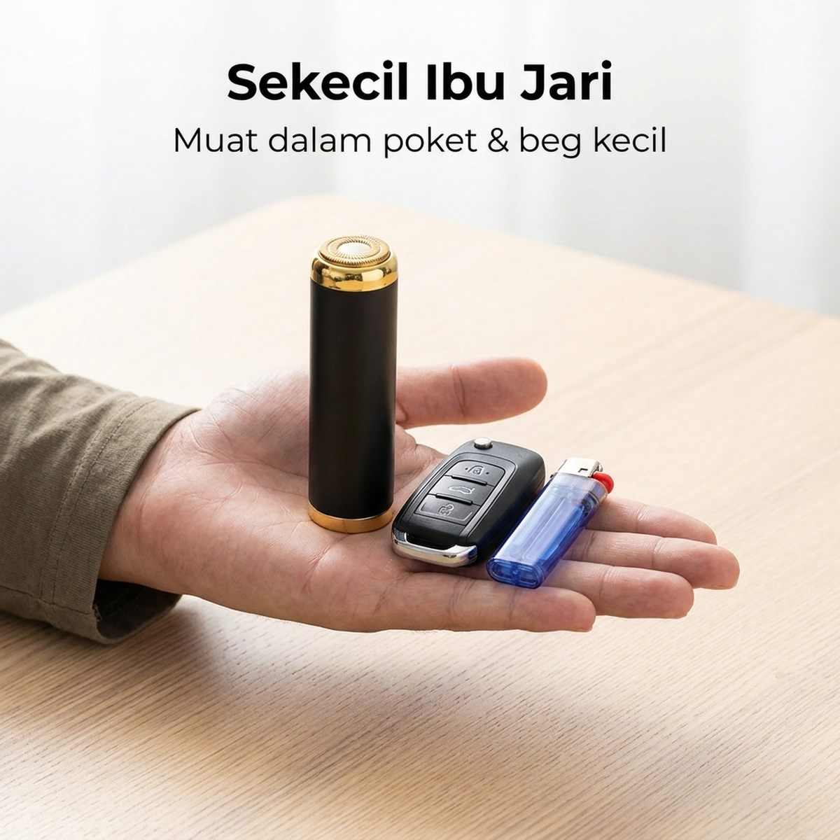 Saiz sebesar gincu