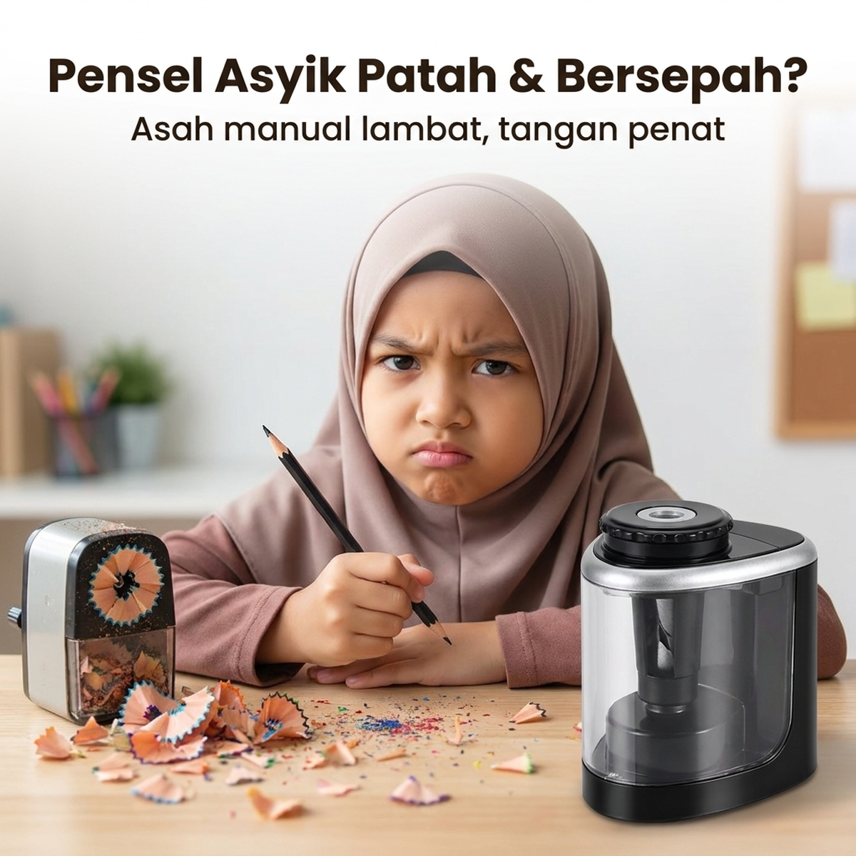 Pensel Asyik Patah & Bersepah?