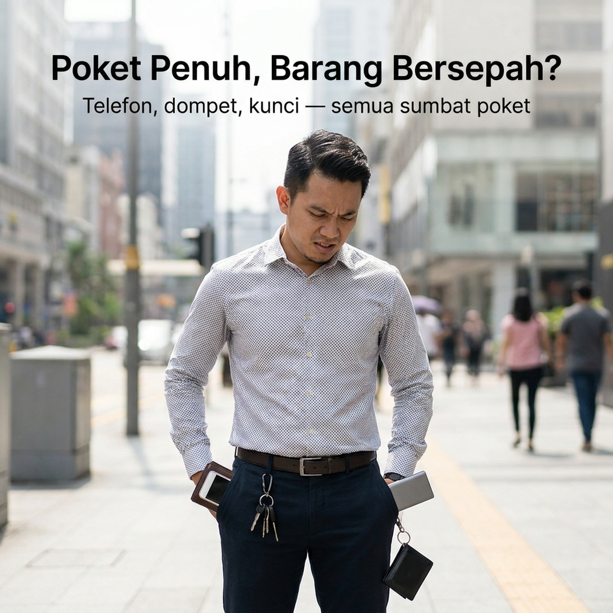 Poket Penuh, Barang Bersepah?
