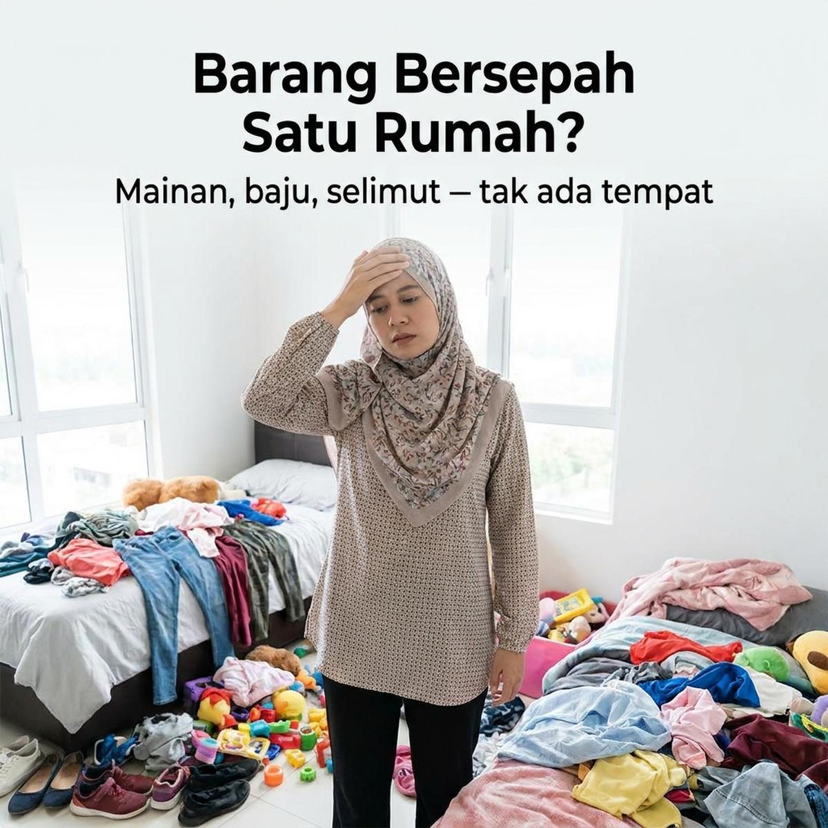 Barang Bersepah Satu Rumah?
