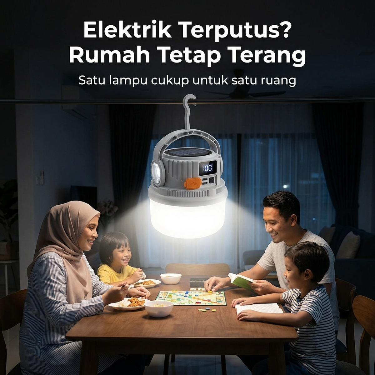 Elektrik Terputus? Rumah Tetap Terang