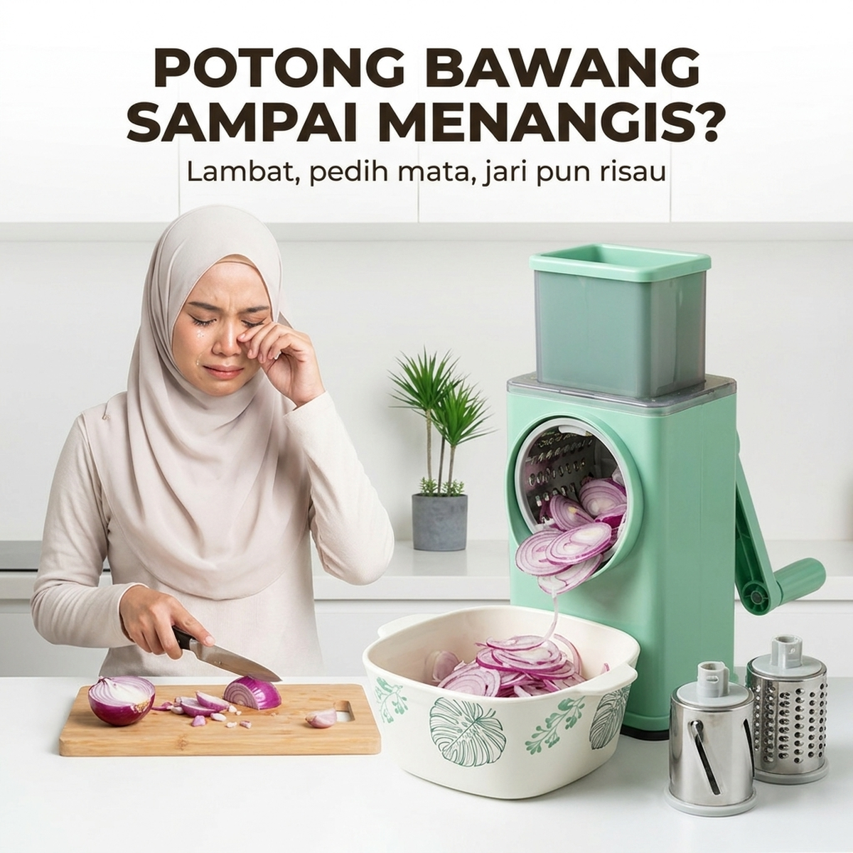 Potong Bawang Sampai Menangis?