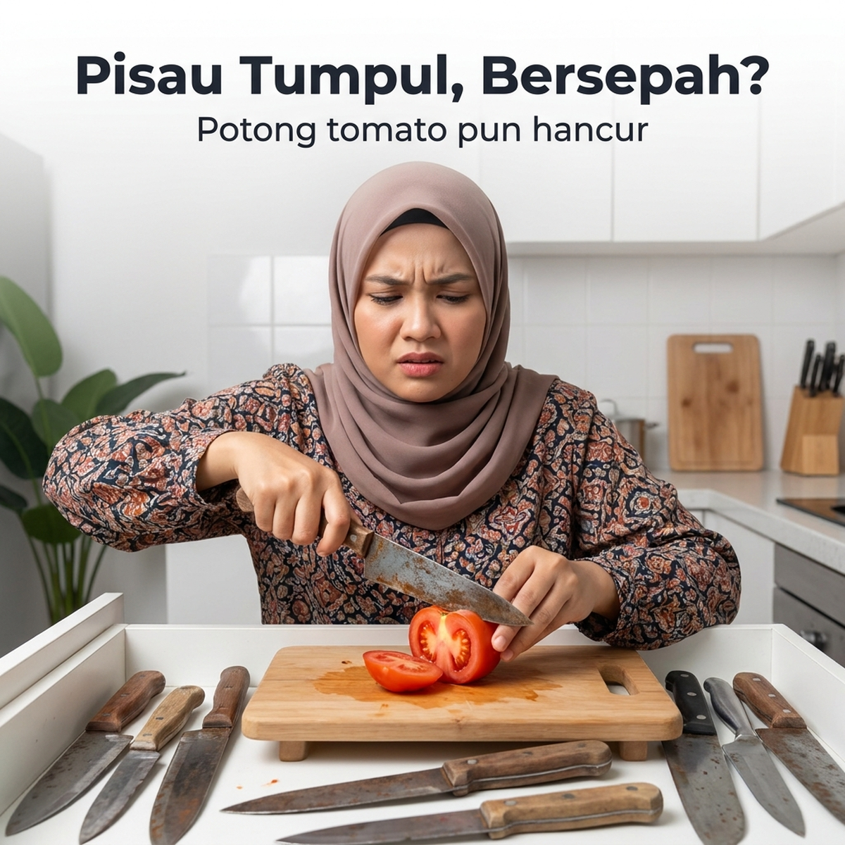 Pisau Tumpul, Bersepah?