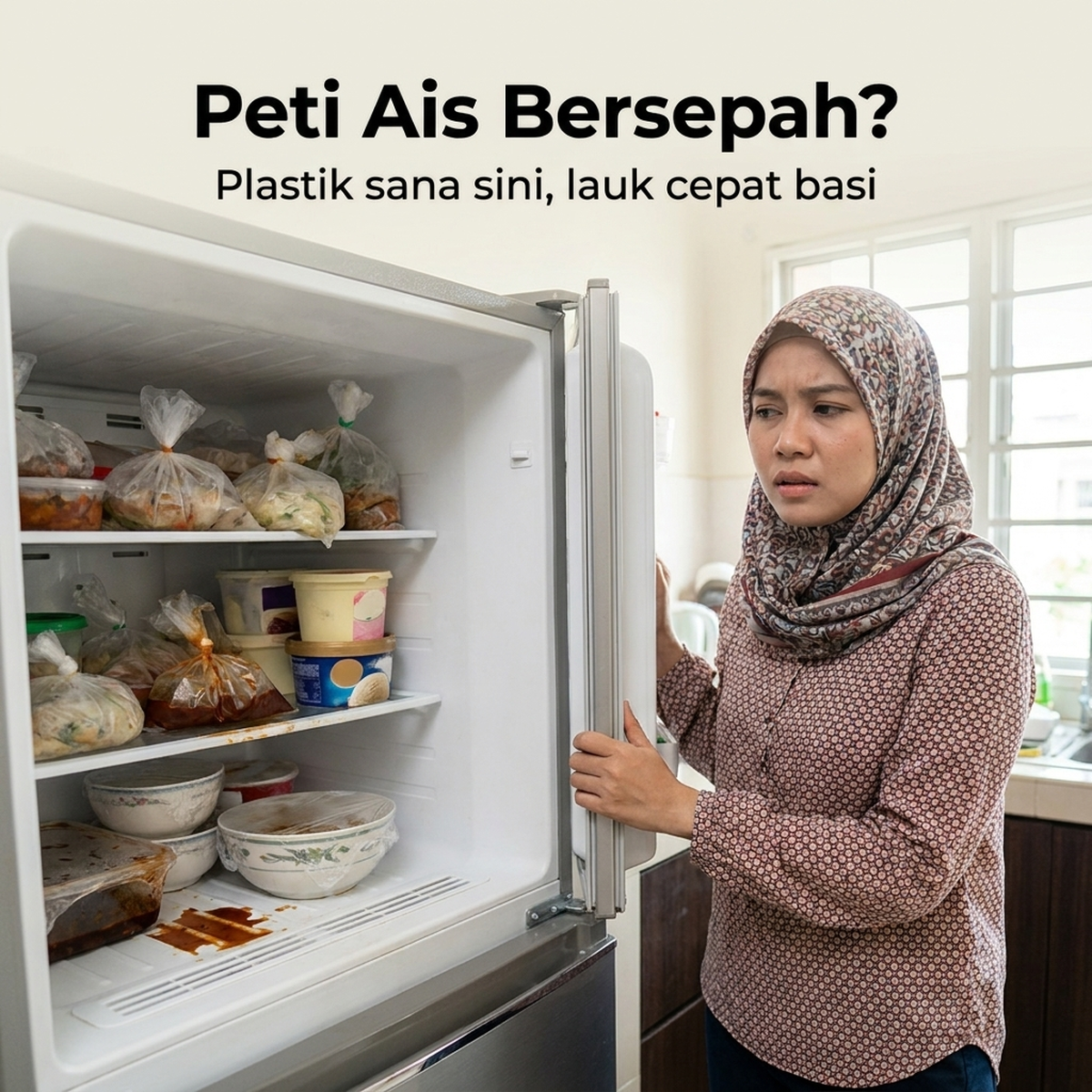 Peti Ais Bersepah?