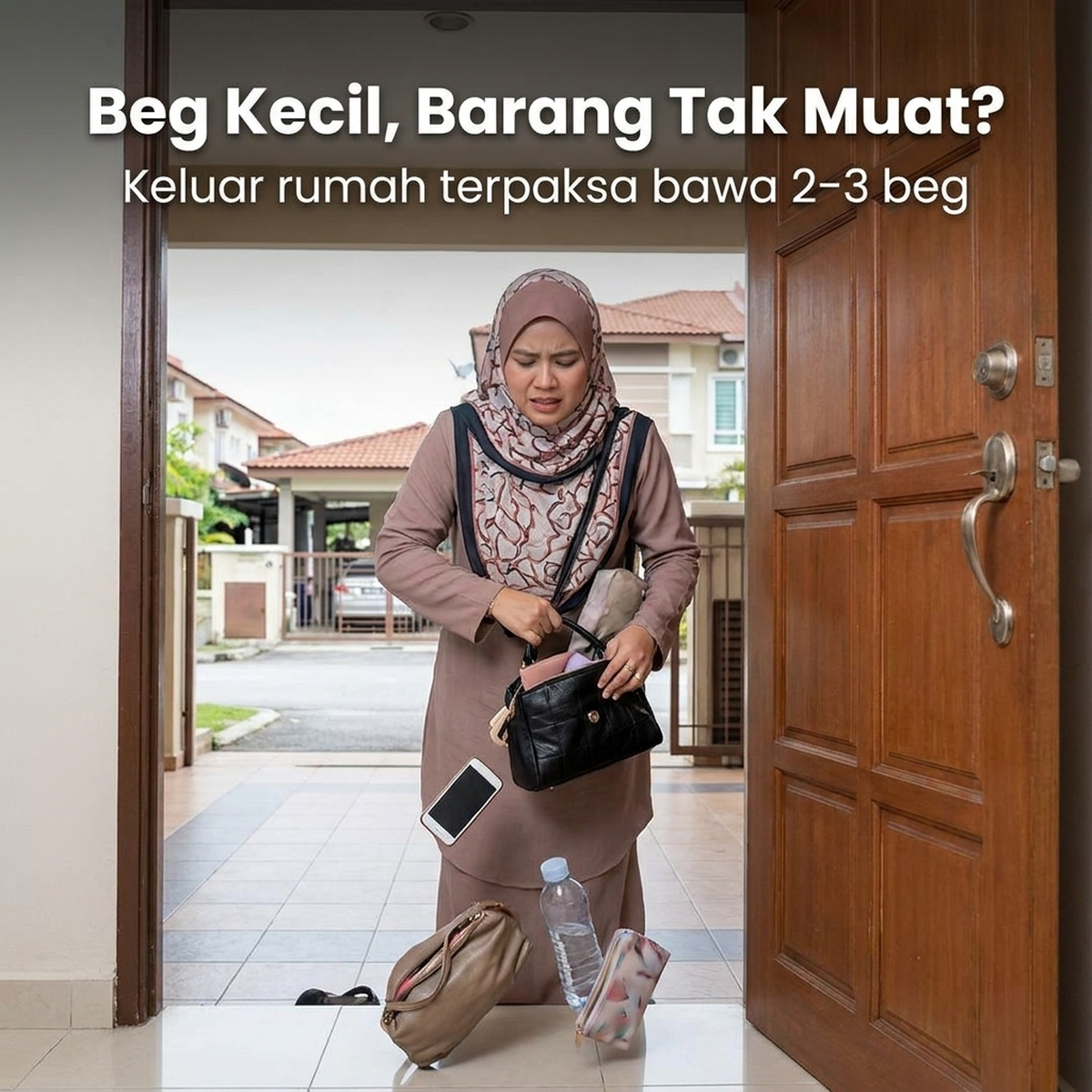 Beg Kecil, Barang Tak Muat?