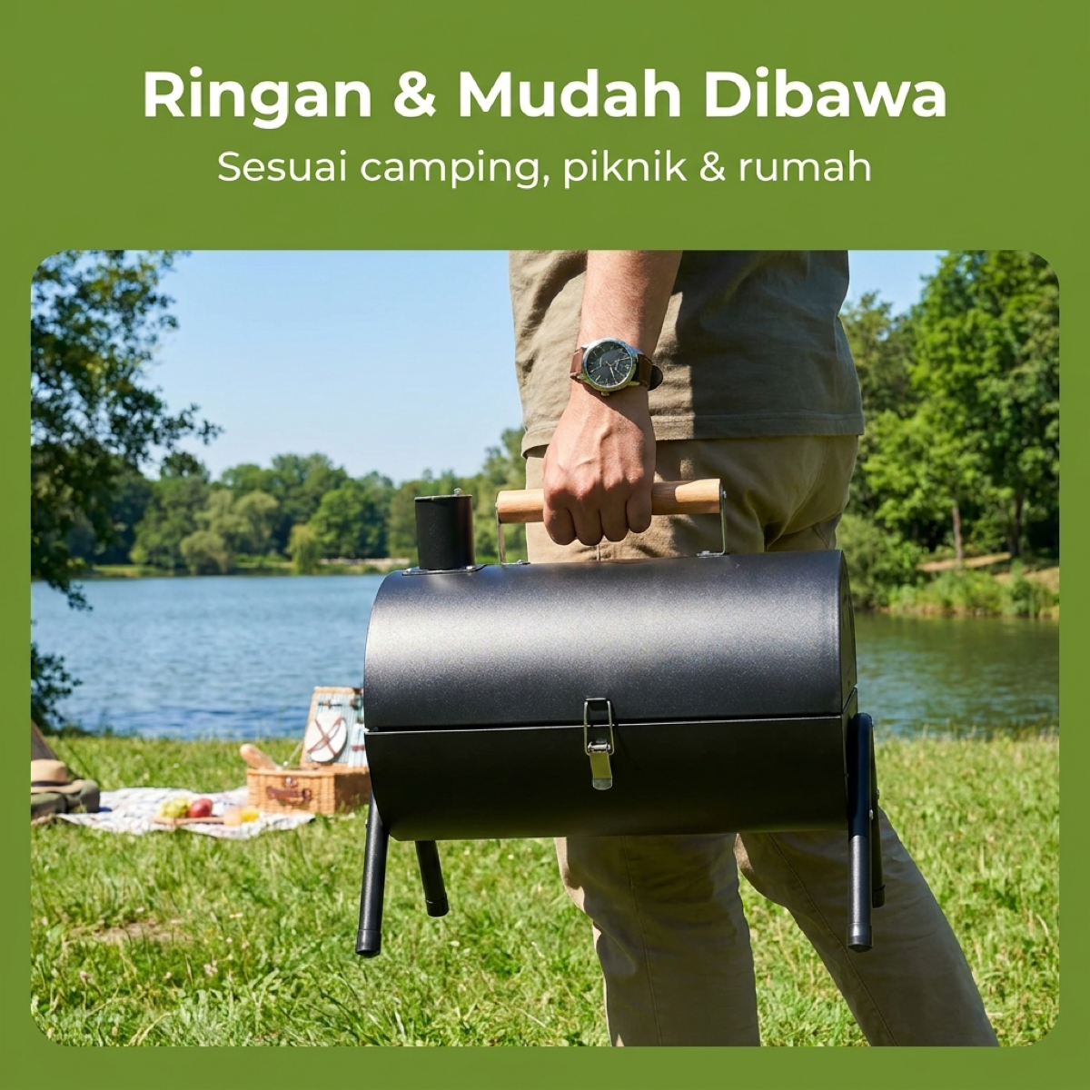 Ringan dan mudah dibawa
