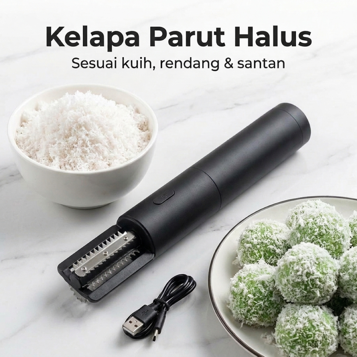 Kelapa parut halus
