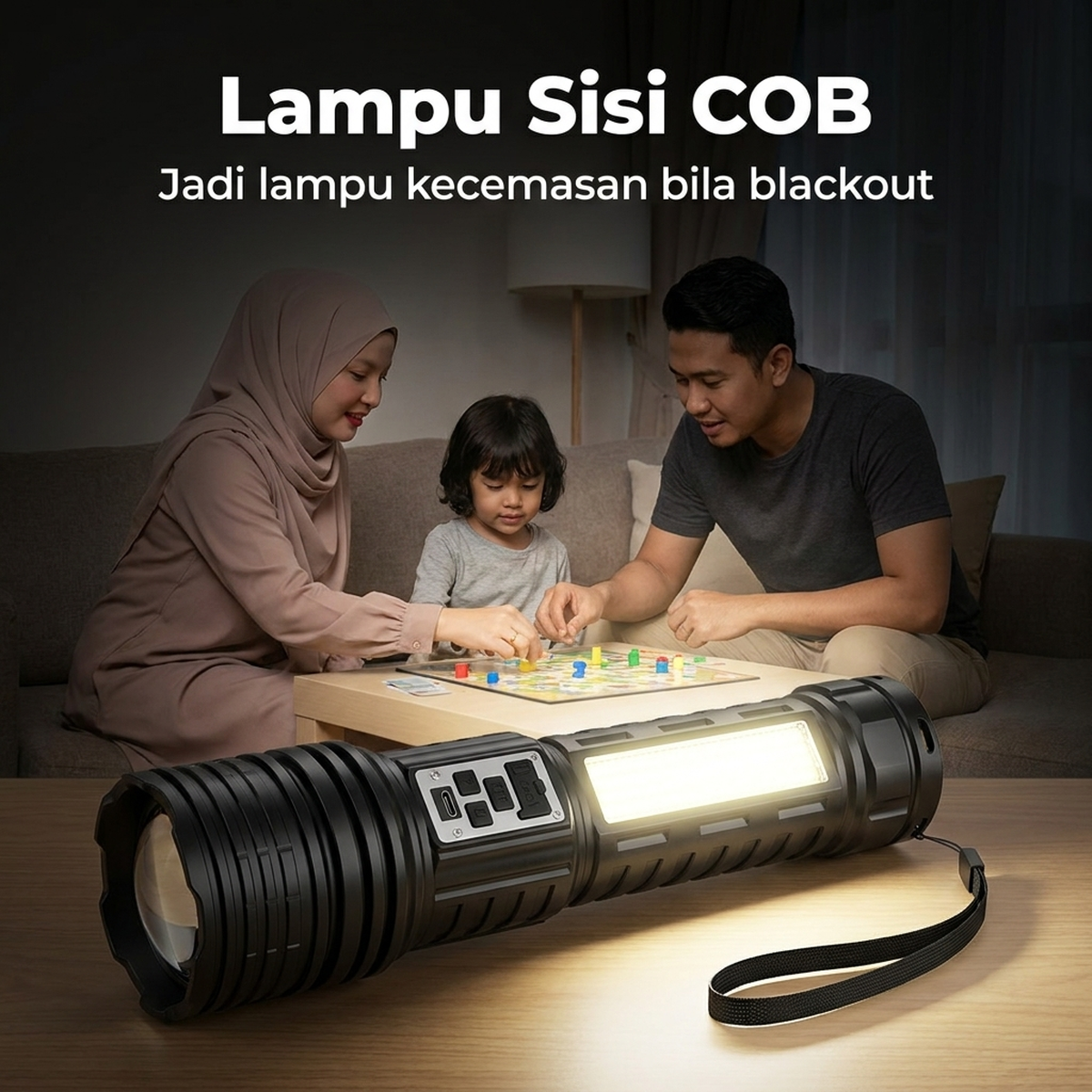 Lampu sisi COB