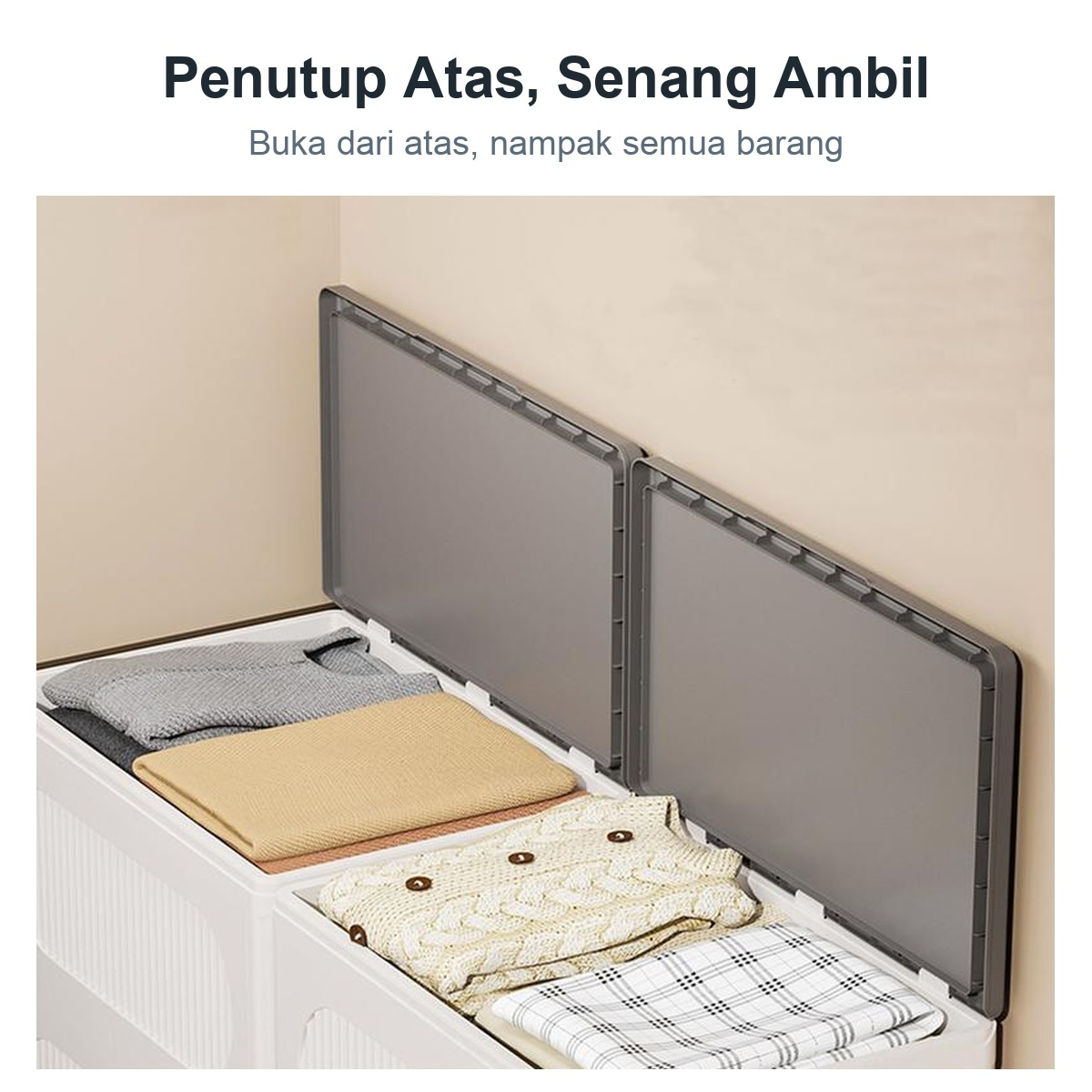 Penutup Atas, Senang Ambil