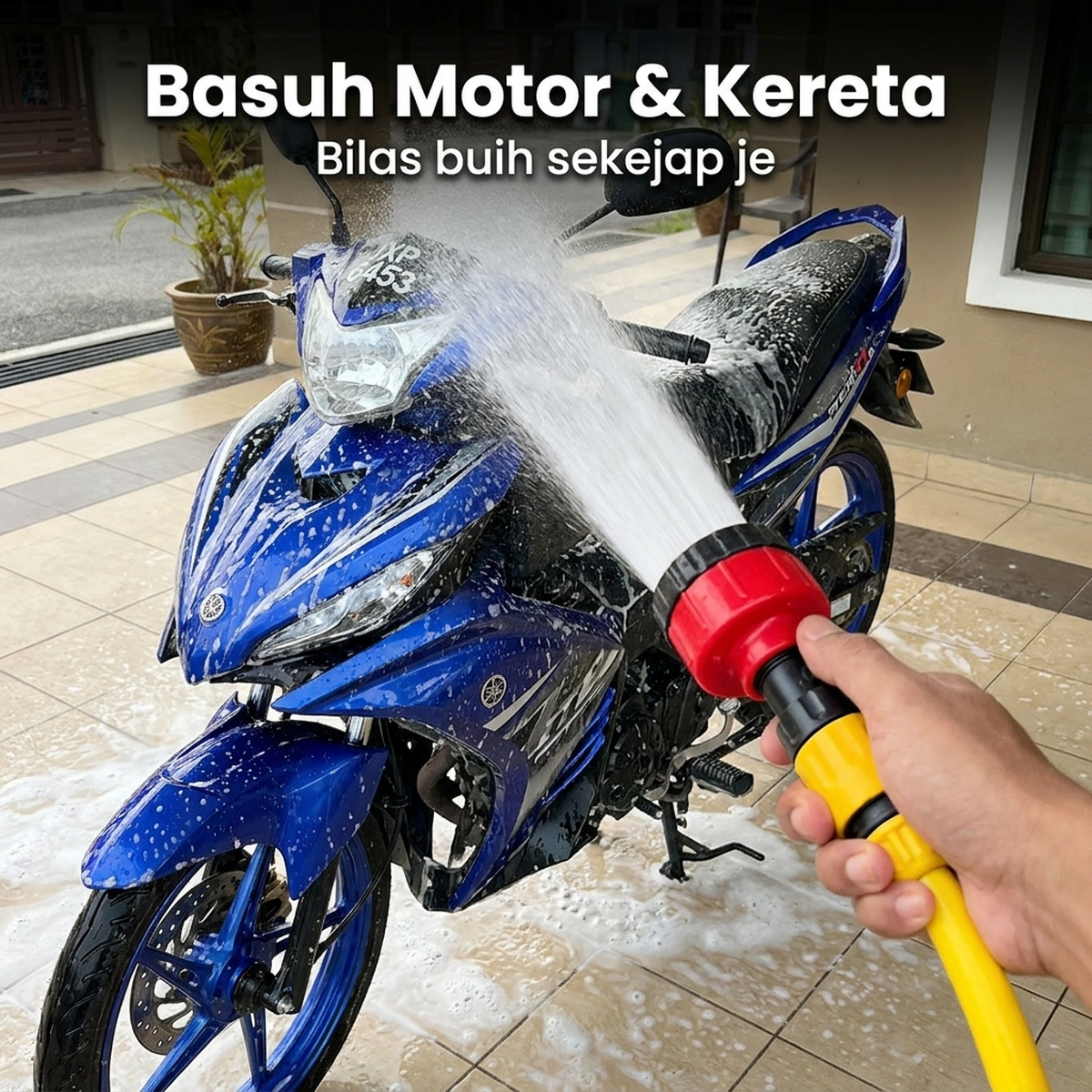 Basuh Motor & Kereta