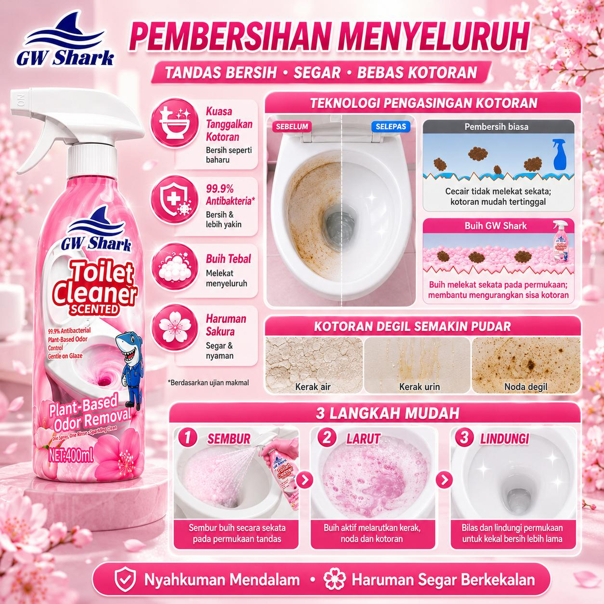 Sembur, Larut, Bilas