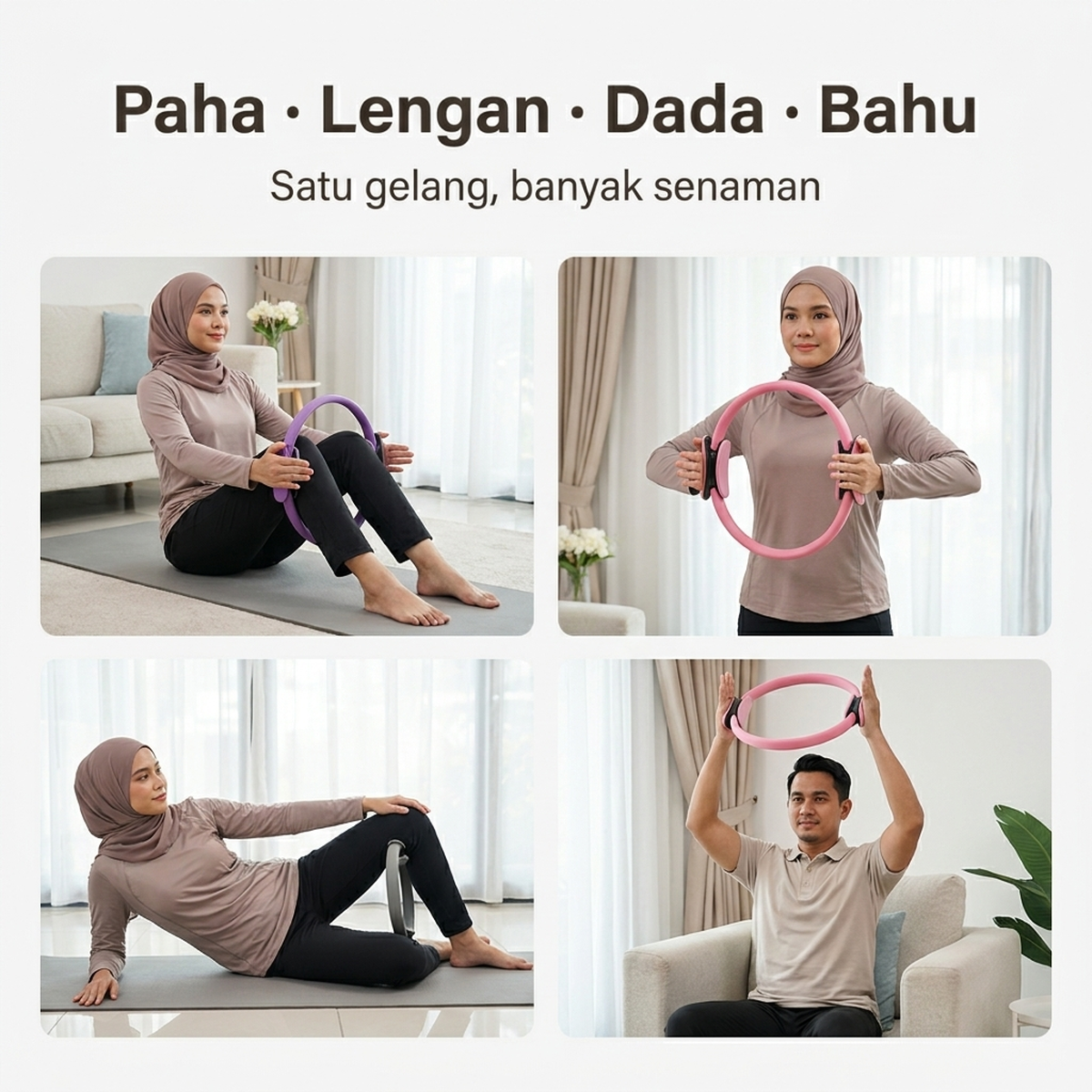 Paha · Lengan · Dada · Bahu