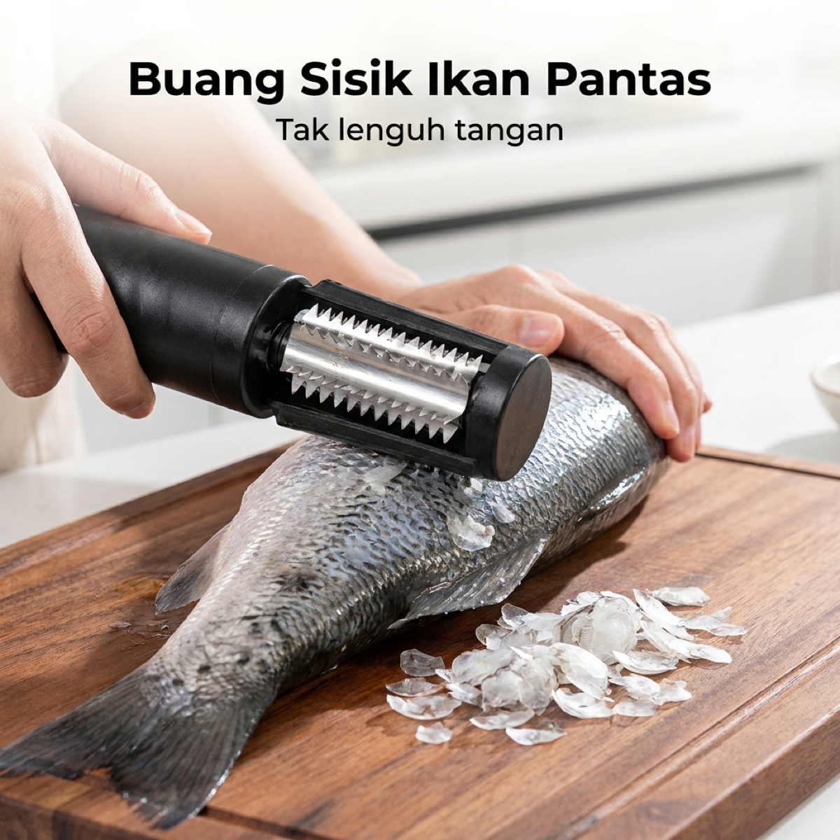 Buang sisik ikan