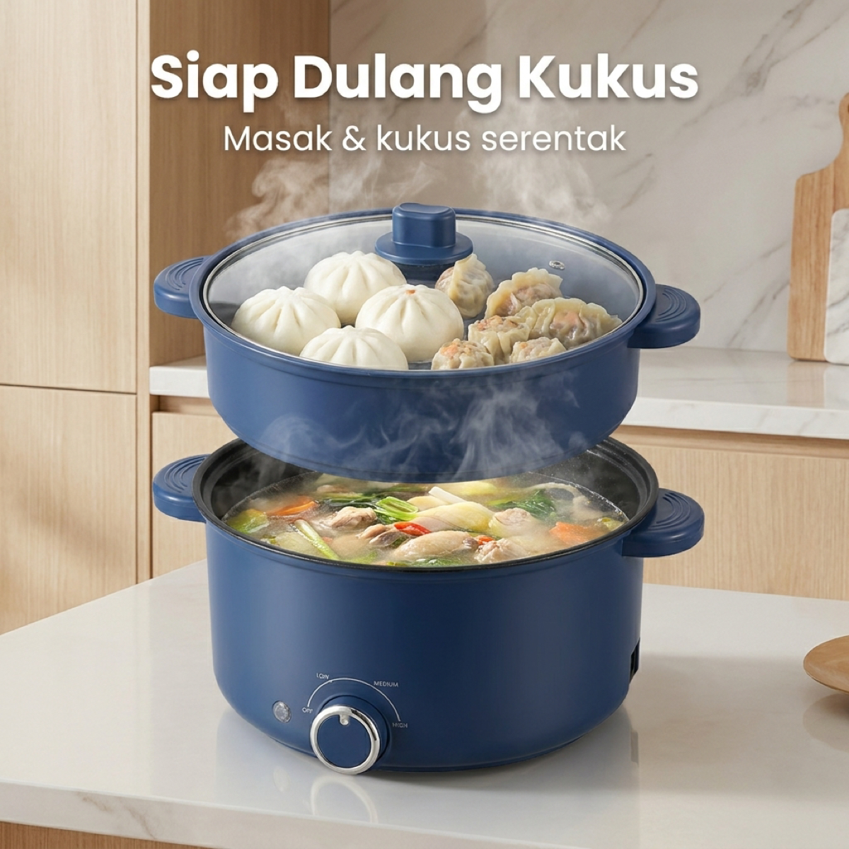 Siap dulang kukus