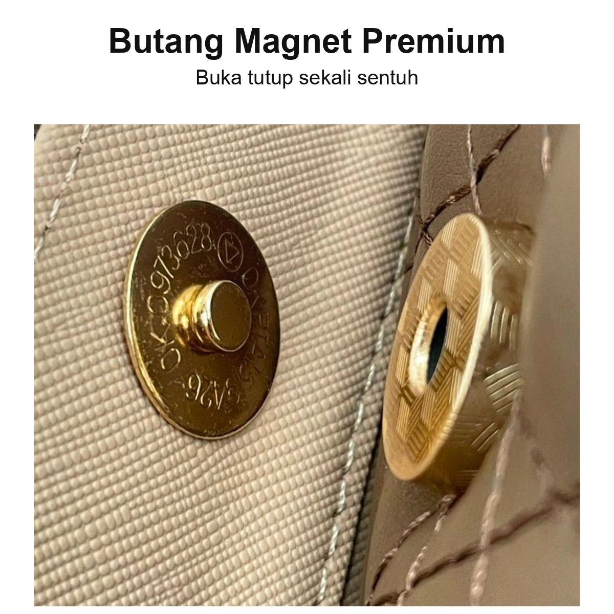 Butang magnet