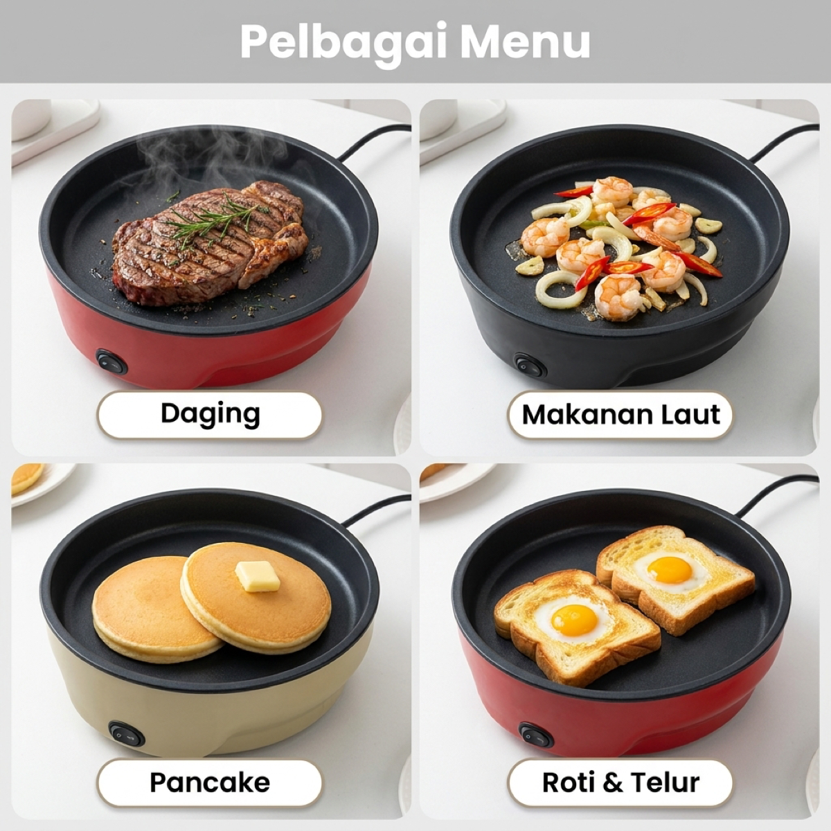 Pelbagai menu