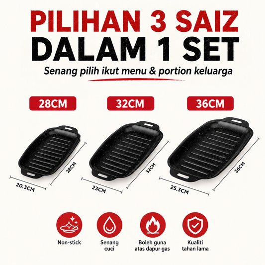 Grill Pan Set Japan