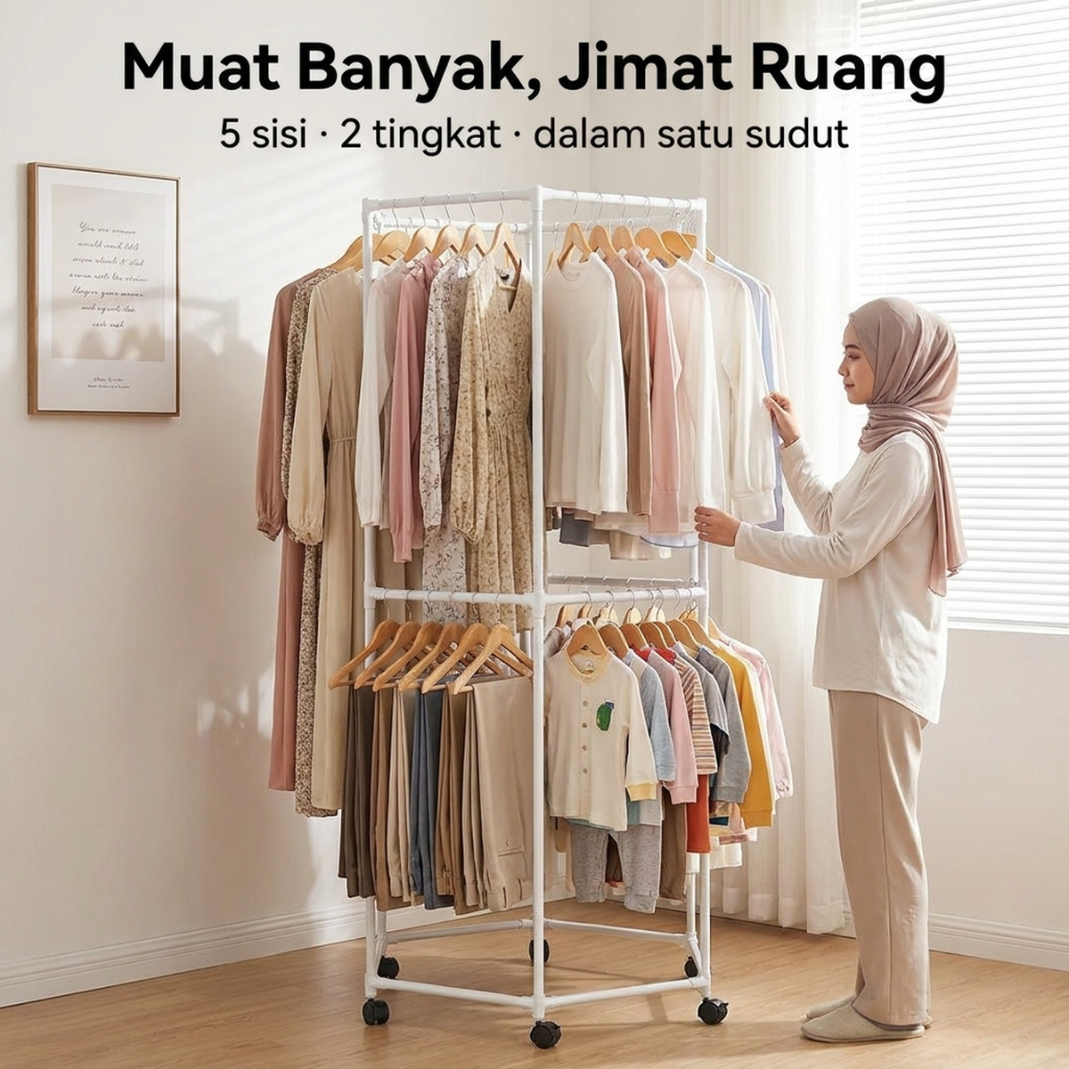 Muat Banyak, Jimat Ruang