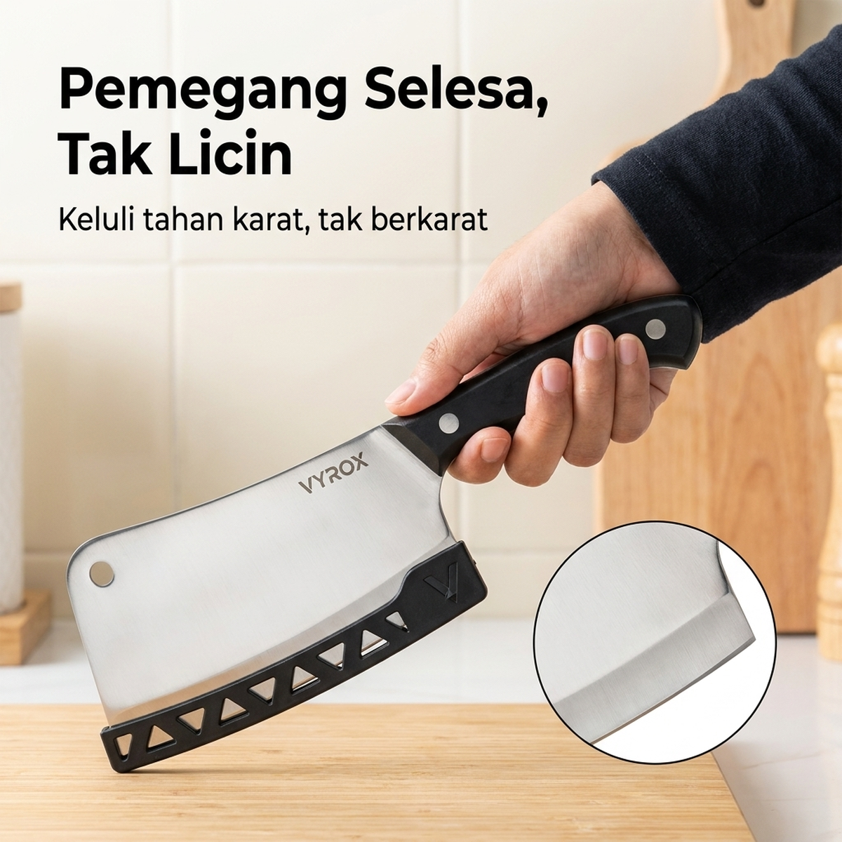 Pemegang Selesa, Tak Licin