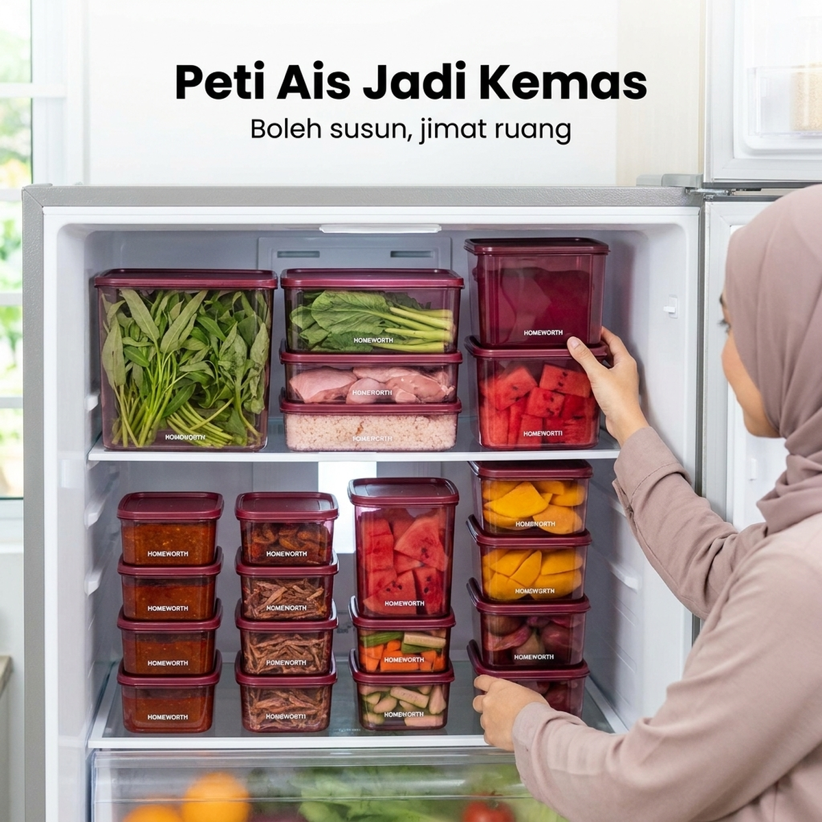 Peti Ais Jadi Kemas