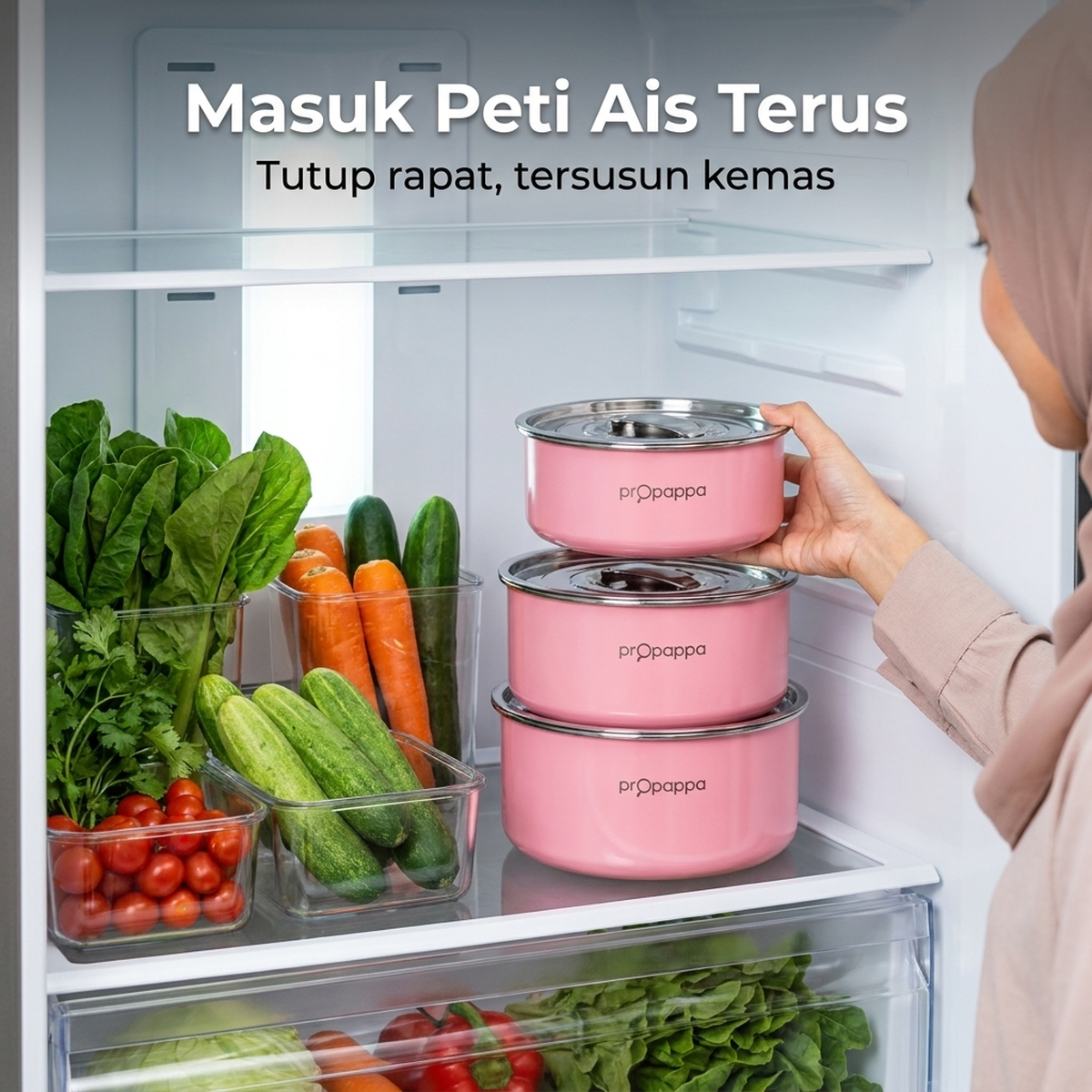 Masuk Peti Ais Terus