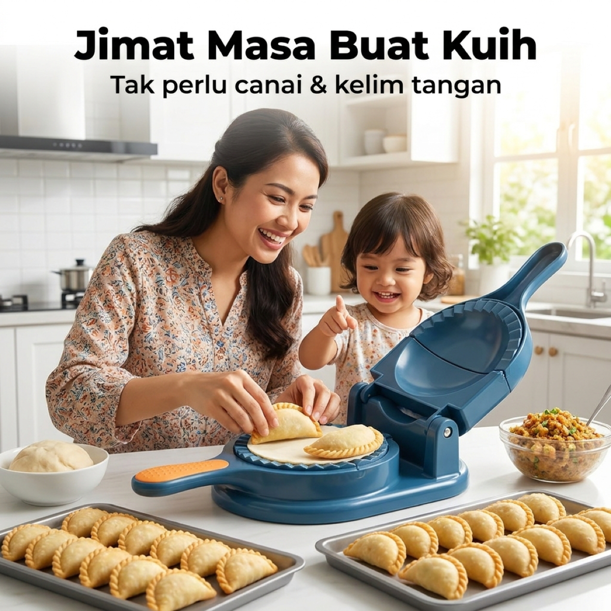 Jimat masa buat kuih