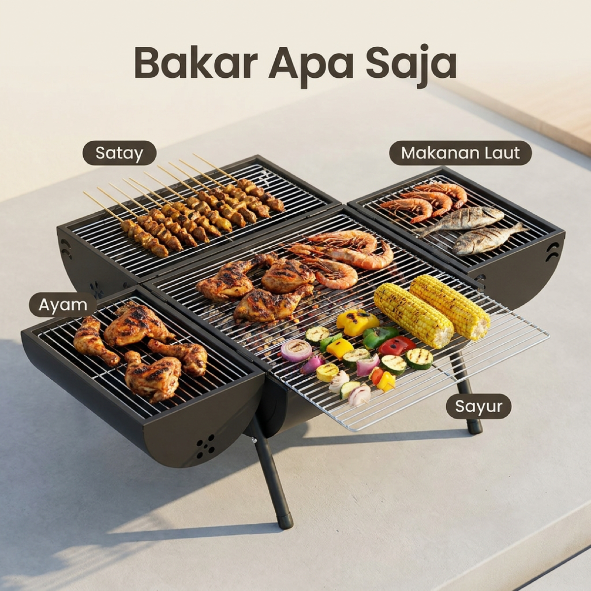 Bakar apa saja