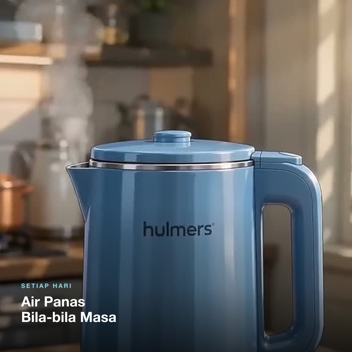 Cerek Hulmers digunakan di dapur setiap hari
