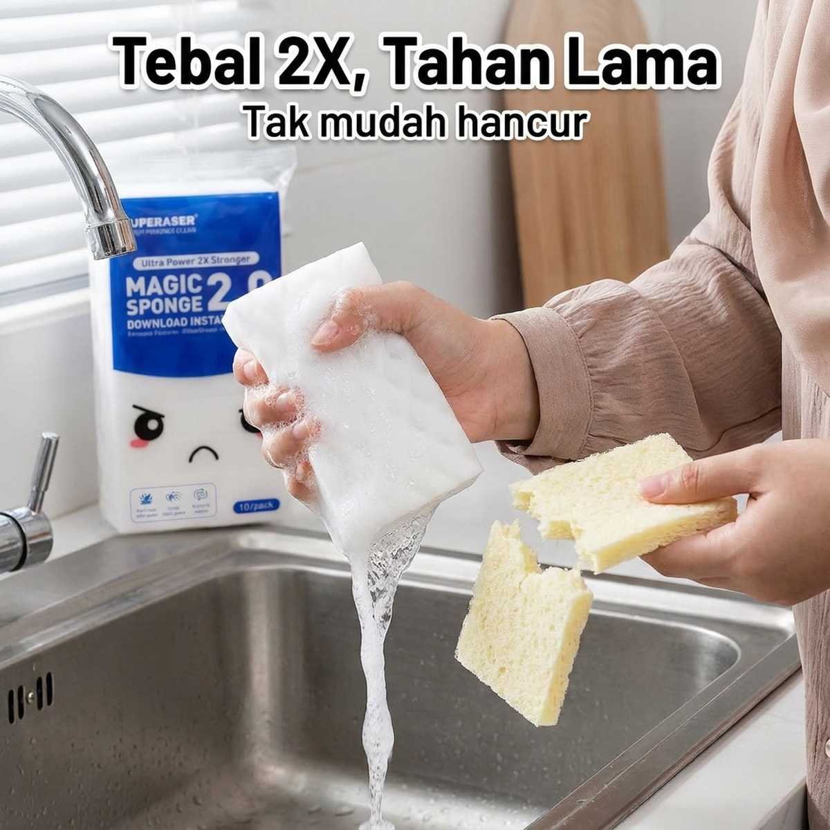 Tebal 2X, Tahan Lama