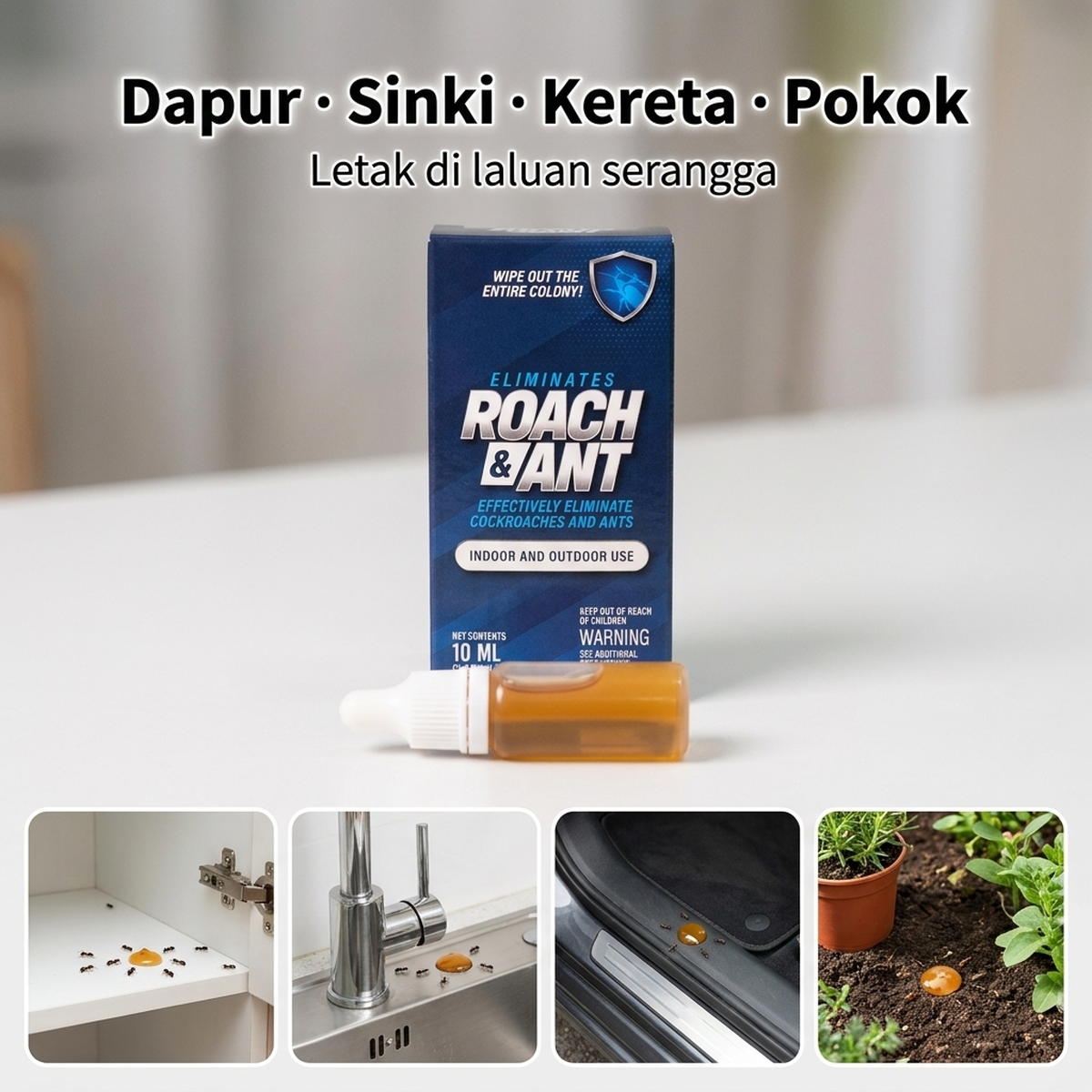 Dapur · Sinki · Kereta · Pokok