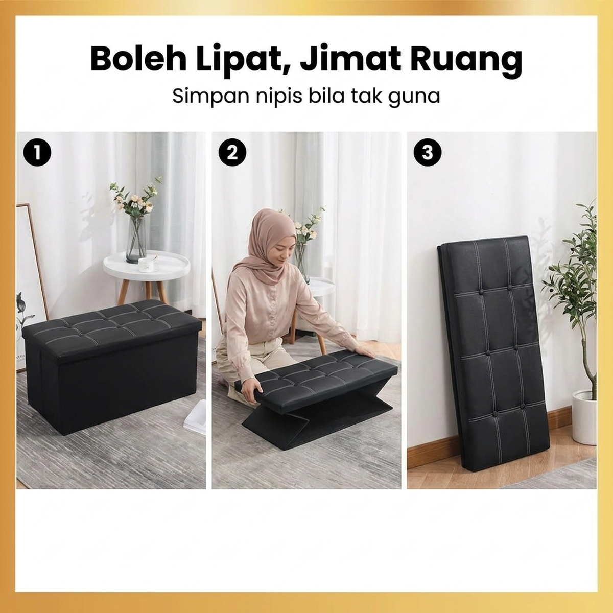 Boleh Lipat, Jimat Ruang