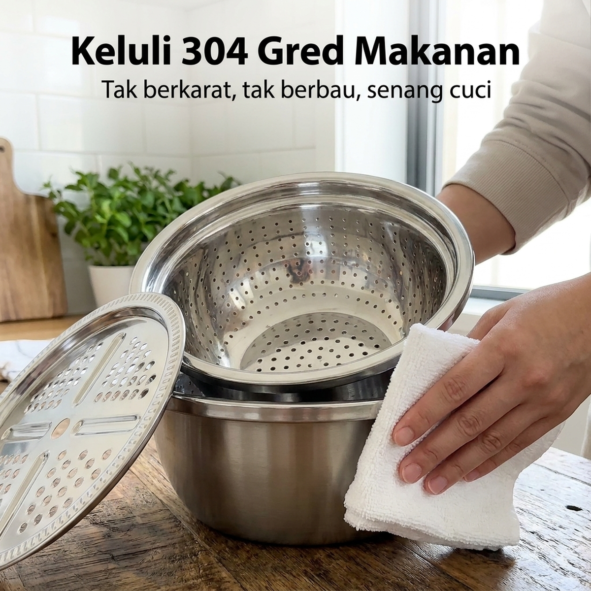 Keluli 304 Gred Makanan